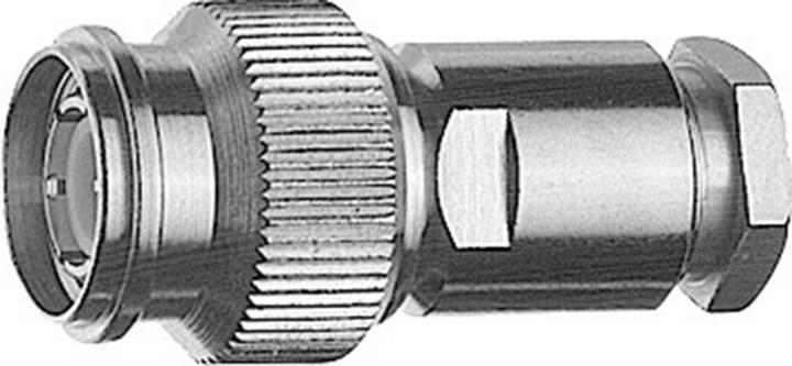 Actual product image Telegärtner TNC cable connector 75 Ohm, MIL gland IP 67, A02, G02 (RG-59 B/U)