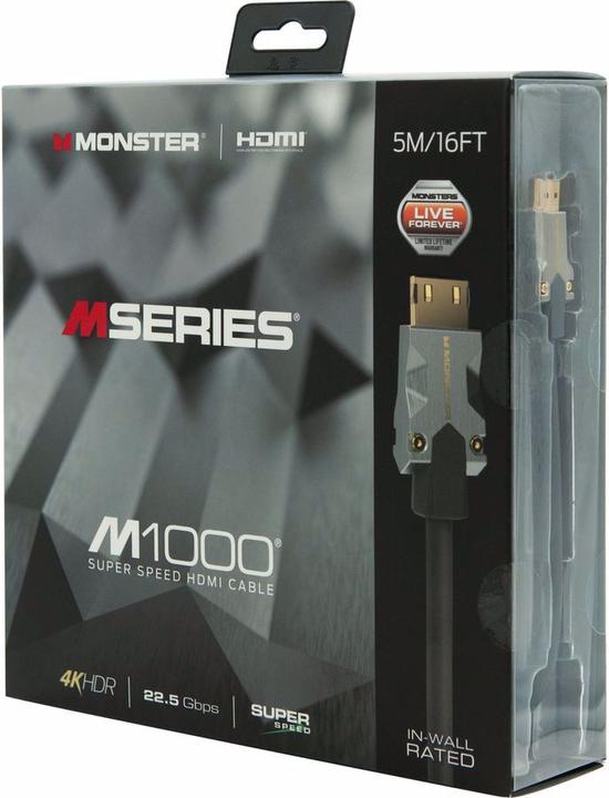 Actual product image Monster M1000 (5 m, HDMI)