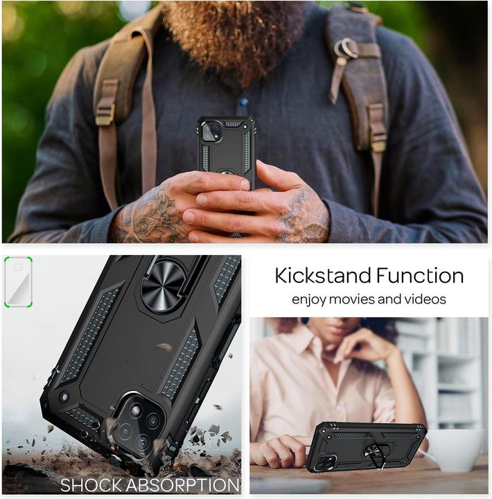 Actual product image Nalia Ring cell phone case (Samsung Galaxy A22 5G)
