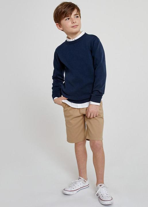 Produktbild La Redoute Collections Feinstrickpullover mit rundem Ausschnitt (102)