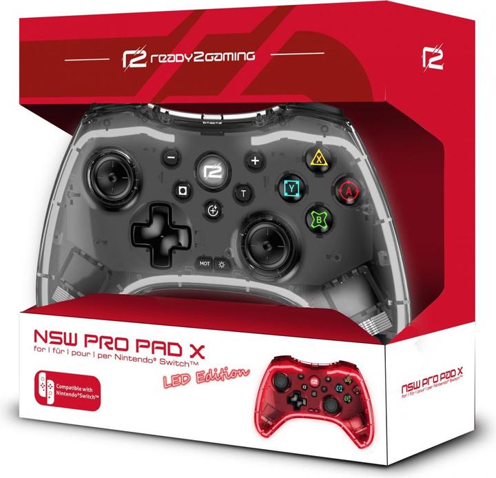 Productafbeelding ready2gaming Pro Pad X LED (Android, PS3, Switch, PC, Switch Lite)