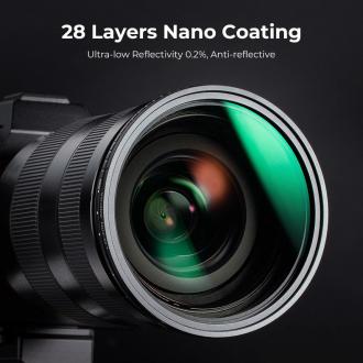 Produktbild K&F Concept Grauer einstellbarer Magnetfilter Nano-X MRC Fader ND2-32 - 77 mm (77 mm, ND- / Graufilter)
