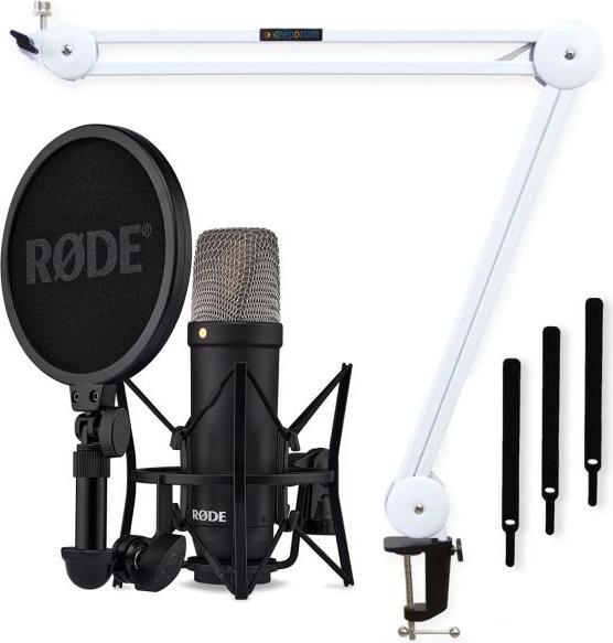 Produktbild RØDE NT1 Signature Black Mikrofon mit Gelenkarm WH