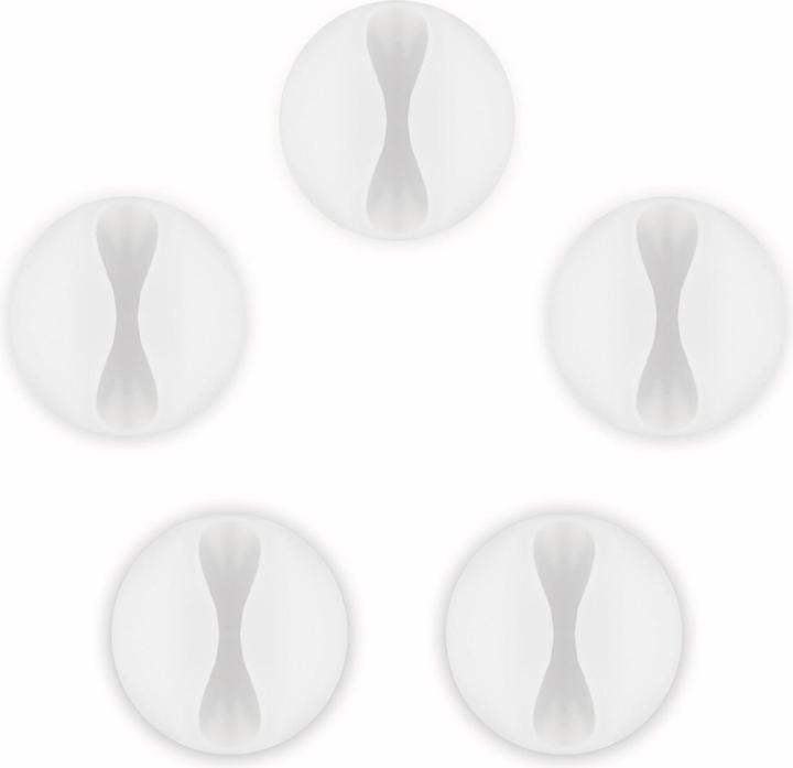 Goobay Set of 5 cable guides