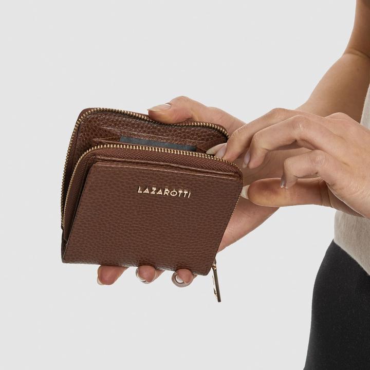 Image du produit Lazarotti Bologna Leather Porte-monnaie en cuir 10 cm