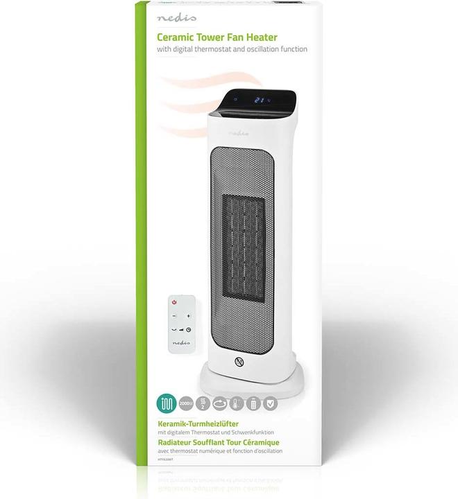 Actual product image Nedis Ceramic PTC fan heater (2000 W)