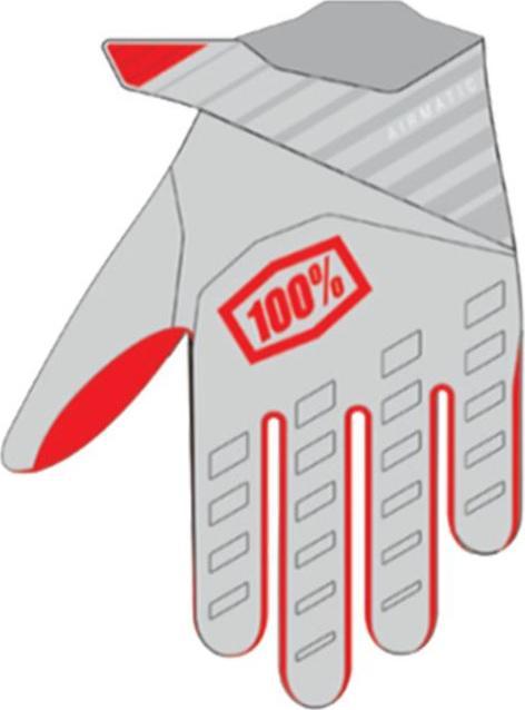 Actual product image 100% Airmatic Gloves (S)