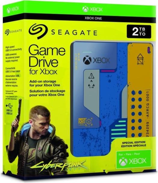 Image du produit Seagate Game Drive for Xbox Cyberpunk 2077 Special Edition (2 To)