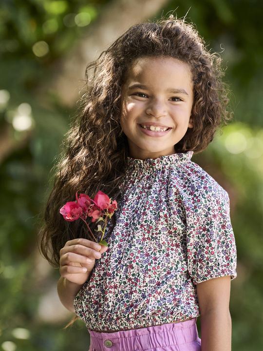 Actual product image Vertbaudet Mädchen Blusenshirt in Cropped-Länge (140)