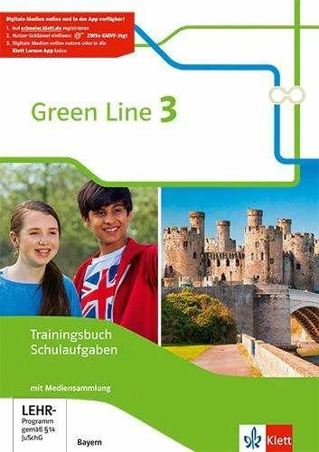 Produktbild Green Line 3. Ausgabe Bayern. Trainingsbuch Schulaufgaben, Heft mit Lösungen und CD-ROM 7. Klasse (Deutsch, 2019)