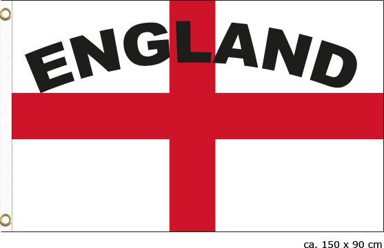 Actual product image Rainbow England Fahne mit Metallösen