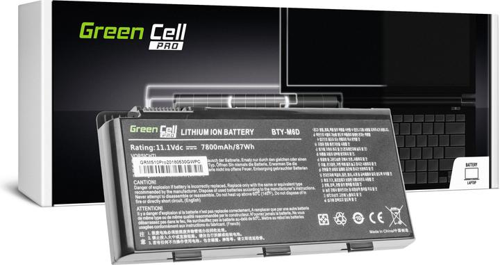 Immagine prodotto GreenCell Batteria per computer portatile PRO BTY-S14 BTY-S15 per MSI (9 Celle, 7800 mAh)
