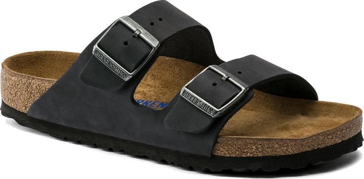 Actual product image Birkenstock Arizona Soft Bedding Greasy Leather Nubuck Normal (41)