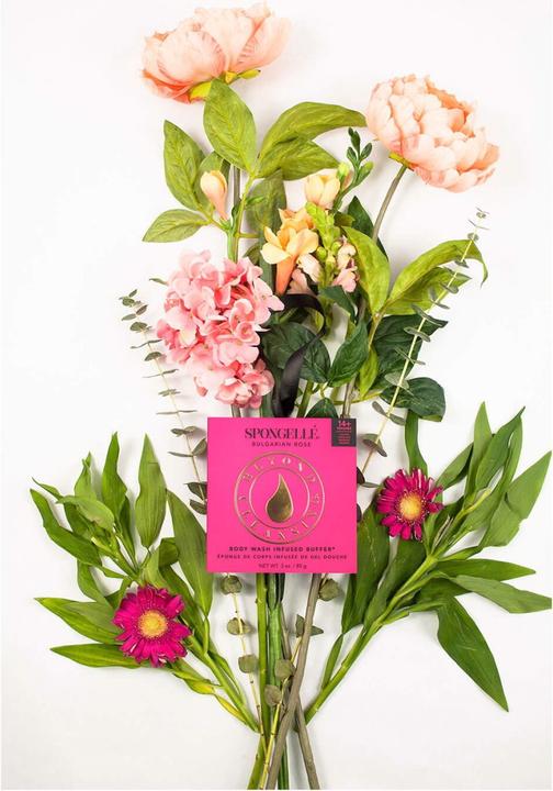 Immagine prodotto Spongellé Fiore in scatola - Rosa bulgara