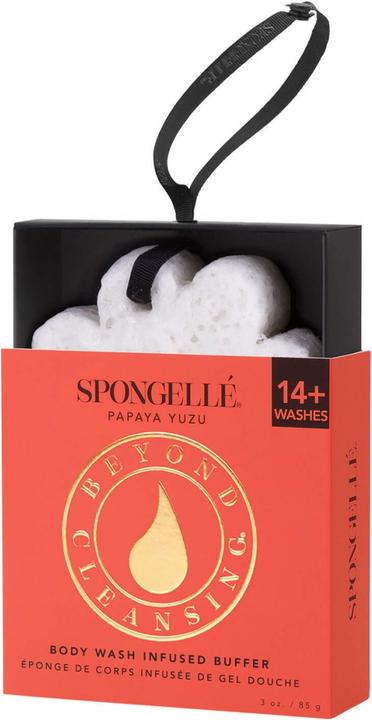 Actual product image Spongellé Boxed Flower - Papaya Yuzu