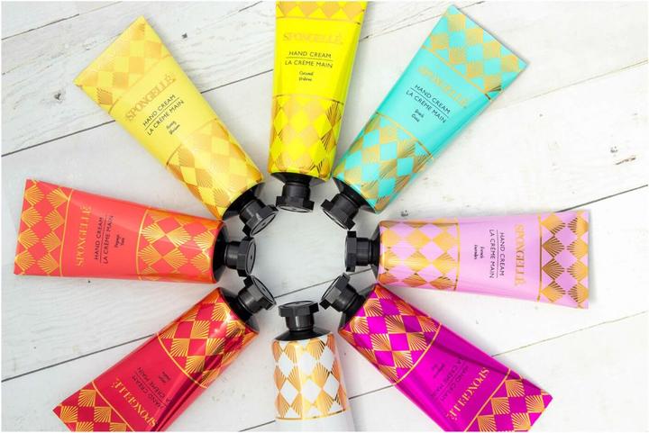 Actual product image Spongellé Hand Cream - Freesia Pear