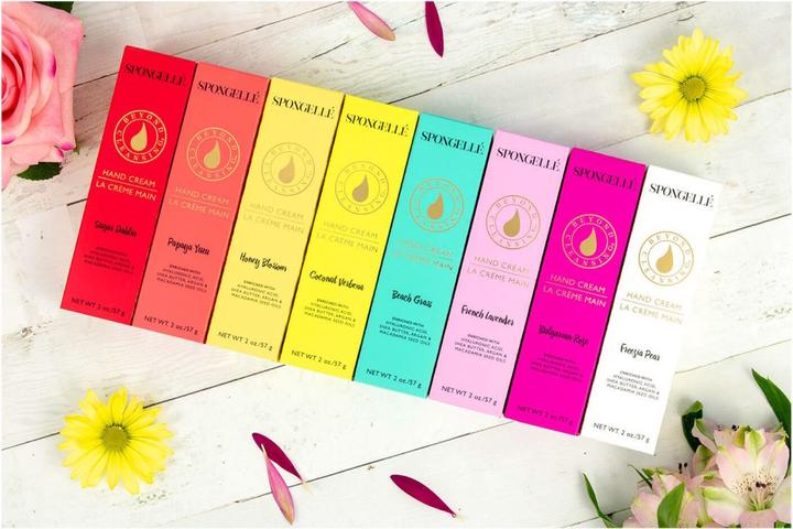 Actual product image Spongellé Hand Cream - Freesia Pear