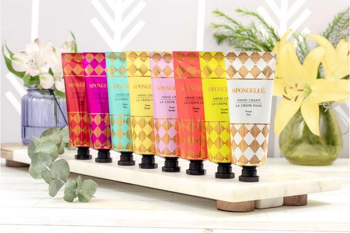 Actual product image Spongellé Hand Cream - Freesia Pear