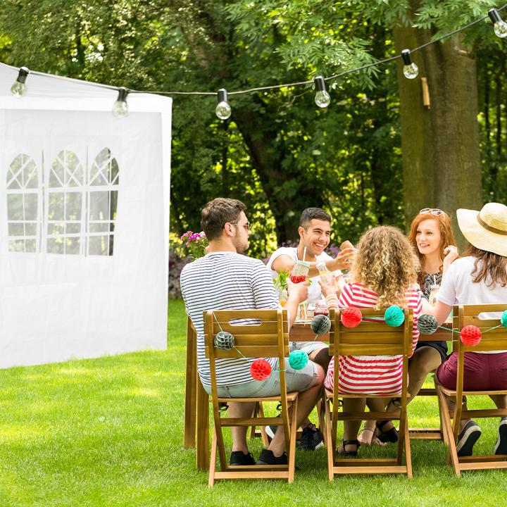 Actual product image Relaxdays Gazebo side-panels (10 cm, 300 cm)