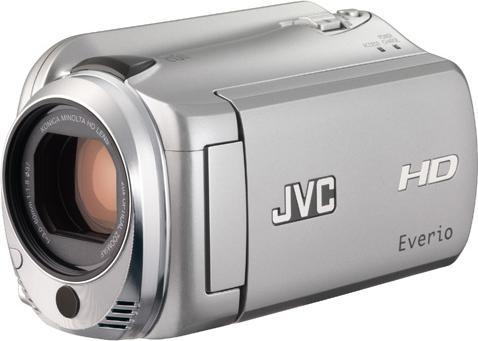 Produktbild JVC HD Everio GZ-HD500S, FullHD, 20x Zoom, 80GB, Silber (20 x)