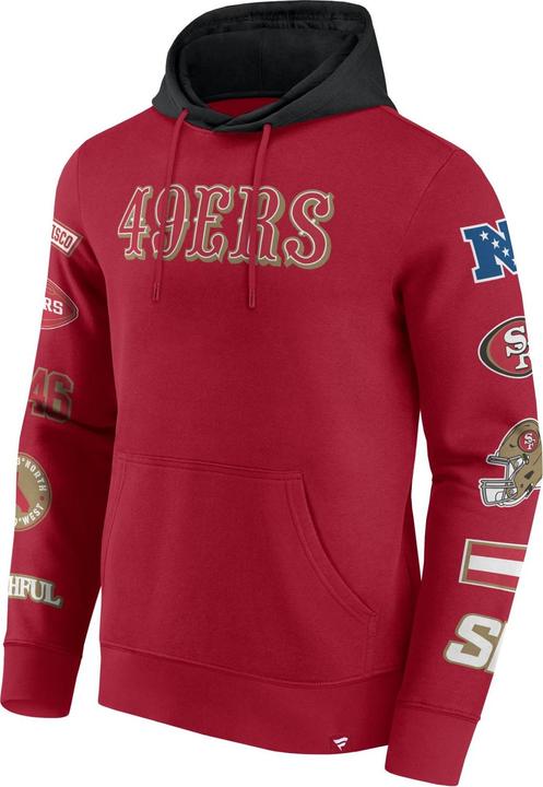 Fanatics San Francisco 49ers NFL Sleeve Prints Hoody - M (M)