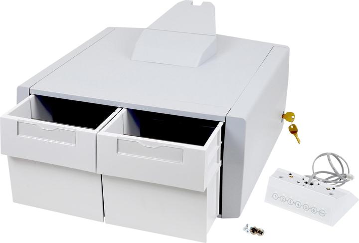 Produktbild Ergotron Primary Double Tall Drawer - Montagekomponente (2 Schubladen Modul, Schubladen-T