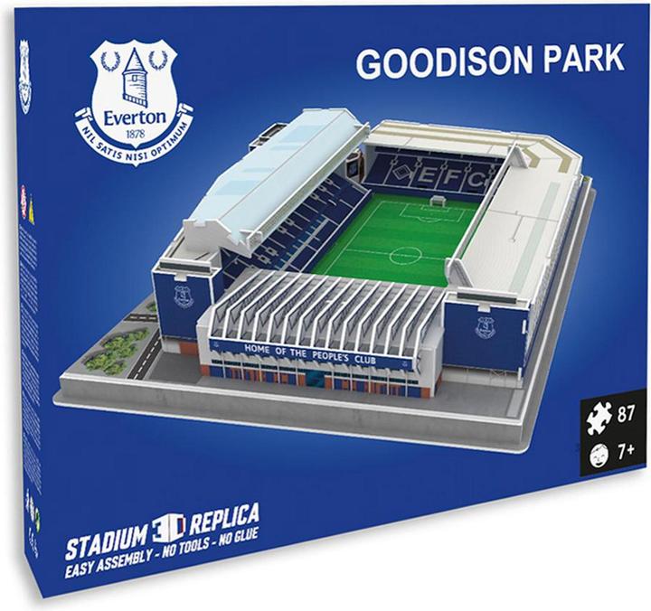 Actual product image Pro Lion Everton FC Goodison Park 3D Puzzle | Everton Stadium 3D Puzzle (87 pieces)