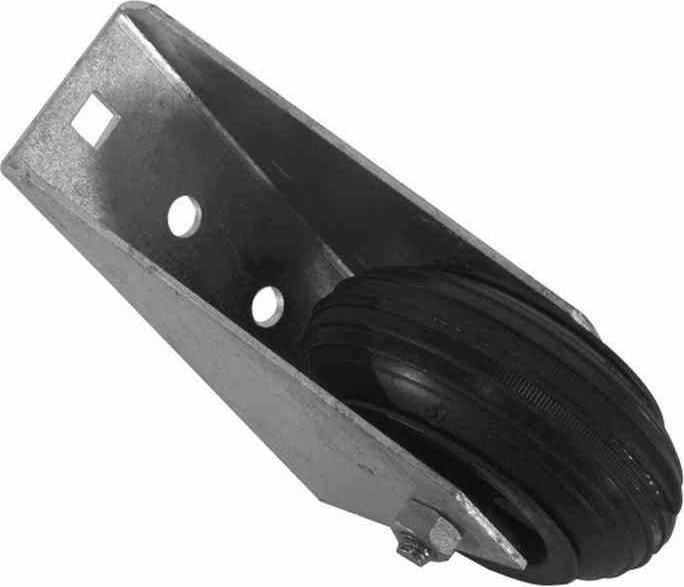 Actual product image GAH Support roller for gates (Ø 80 mm)