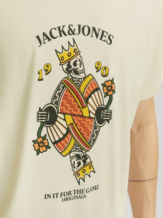 Produktbild Jack & Jones Joranatomy Skull Tee Ss Crew Neck Ln (L)