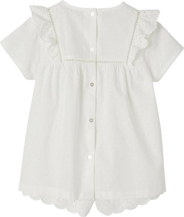 Image du produit Vertbaudet Pyjama d'été fille avec broderie ajourée (158)