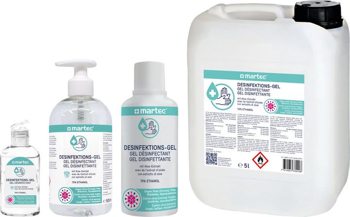 Immagine prodotto Martec Gel disinfettante (5000 ml)