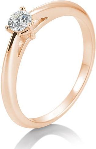 Breuning Verlobungsring 3er Krappe (56, 585/14 K Gold)