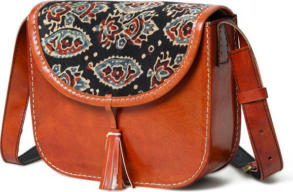 Actual product image Only-Bags.Store Astounding Ajrakh Ethnic Satchel