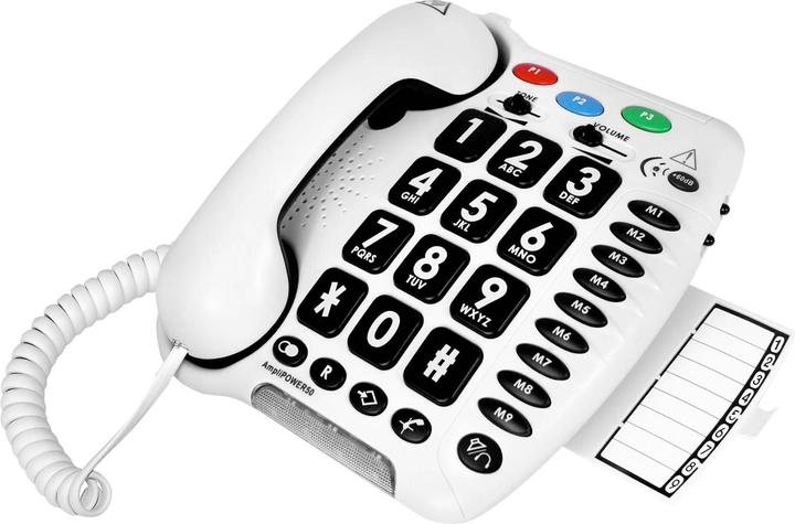 Produktbild Geemarc AmpliPOWER 40 Schwerhörigentelefon (weiss)