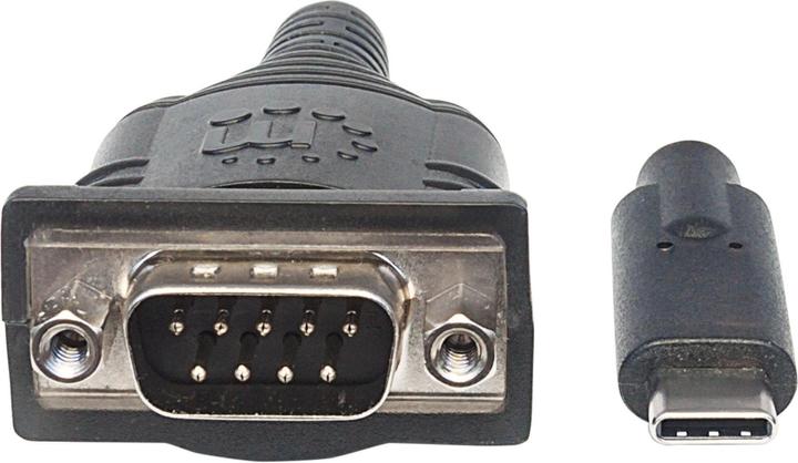 Actual product image Manhattan 0.45m USB-C/Serial USB-C Serial Black (0.45 m)