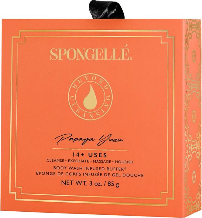 Actual product image Spongellé Boxed Flower - Papaya Yuzu