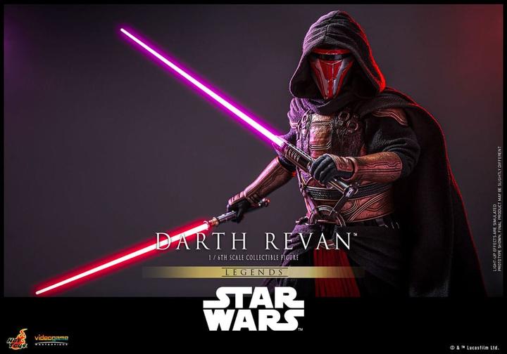 Actual product image Hot Toys Star Wars Legends Videogame Masterpiece 1/6 Darth Revan