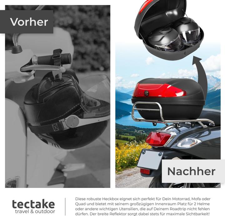 Produktbild tectake Topcase (48 l)