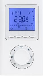 Actual product image Delta Dore DeltaDore radio thermostat set with transmitter and cable receiver