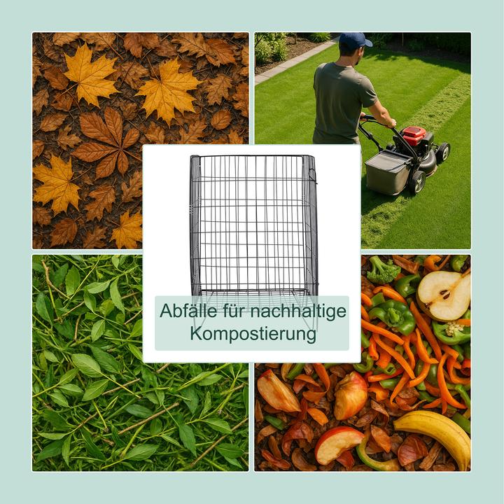 Produktbild Relaxdays Komposter Metall (120 l)