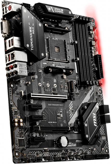 Produktbild MSI B450 TOMAHAWK MAX II (AM4, AMD B450, ATX)