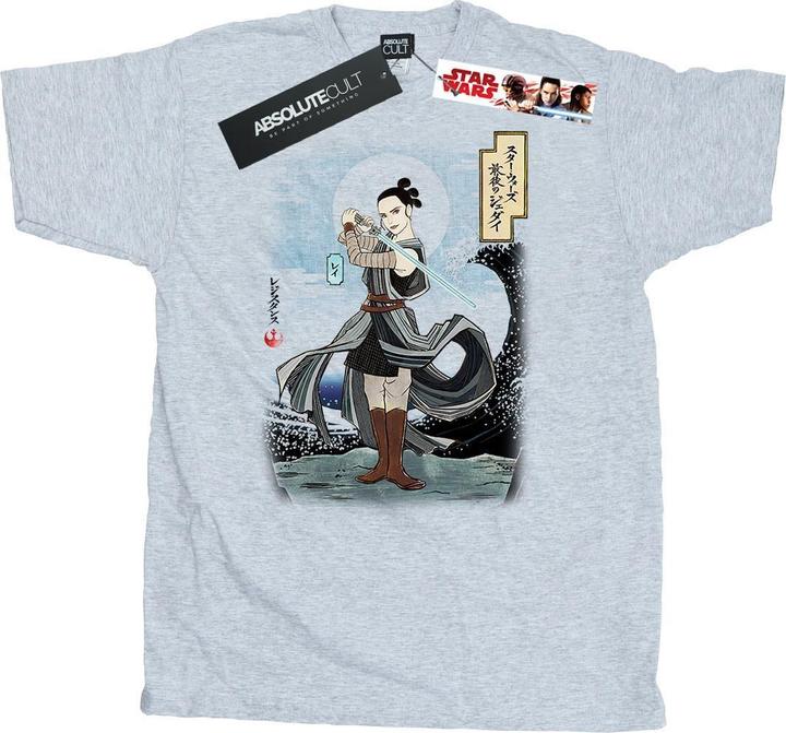 Star Wars The Last Jedi Japanese Rey TShirt (M)