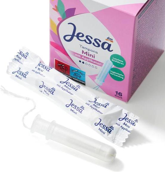 Produktbild dm Jessa Tampons Applikator Mini (16 x, Mini)