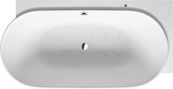 Actual product image Duravit Whirlpool bath LUV 1850x950mm corner re 2 RS white Air-System (2 pers.)
