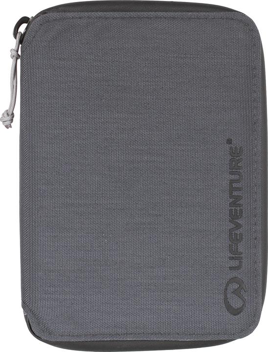 Lifeventure RFID Mini Travel Wallet, Recycled, Grey