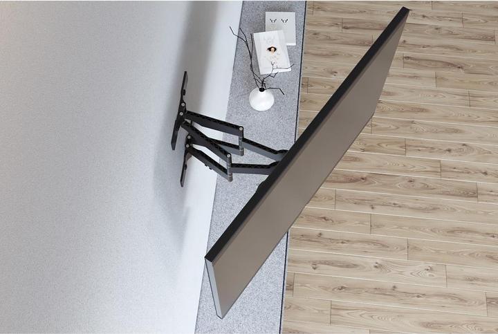 Produktbild Hama TV-Wandhalterung, schwenkbar, neigbar, extra flach, 229 cm (90") bis 40 kg (Wand, 90", 40 kg)