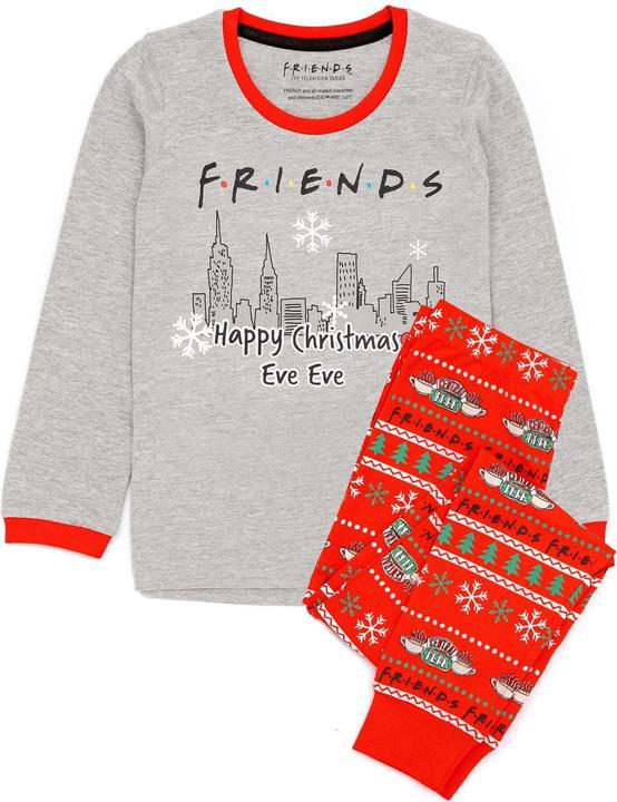 Friends Schlafanzug Jungen weihnachtliches Design