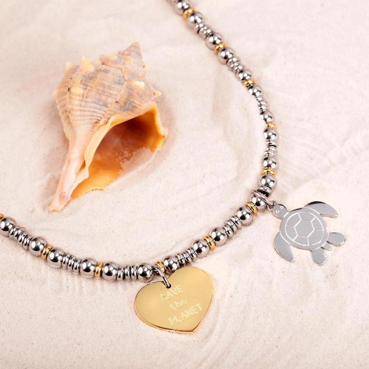 Immagine prodotto La Petite Story Bracciale Turltle di Save The Planet (20 cm, Acciaio inossidabile)