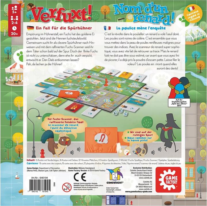 Actual product image Game Factory Disguised (German, French, Italian)