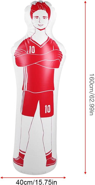 Actual product image Lently Aufblasbare Fussball-Trainingspuppe